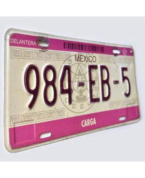 Mexikói rendszám Interstate Truck 984-EB-5