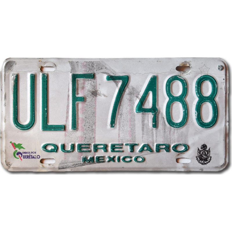 Mexikói rendszám Gueretaro ULF 7488