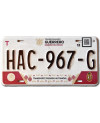 Mexikói rendszám Guerrero HAC-967-G