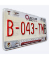 Mexikói rendszám Quintana Roo B-043-TMB