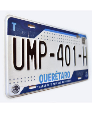 Mexikói rendszám Quarétaro UMP-401-H