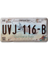 Mexikói rendszám Quintana Roo UVJ-116-B
