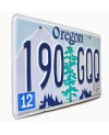 Amerikai rendszám Oregon Tree