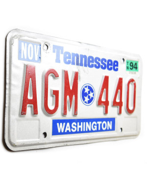 Amerikai rendszám Tennessee Stars