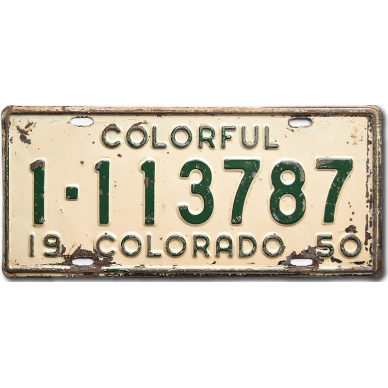 Amerikai rendszám Colorado 1950 Colorful 1-113787