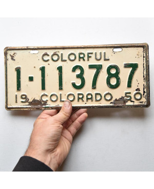 Amerikai rendszám Colorado 1950 Colorful 1-113787