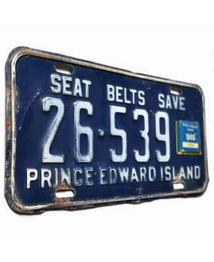 Kanadai rendszám Prince Edward Island Blue 26-539