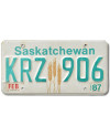 Kanadai rendszám Saskatchewan Wheat KRZ 906