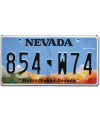 Amerikai rendszám Nevada Home Means