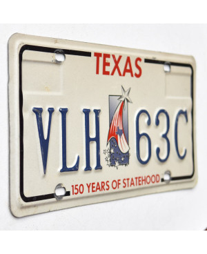 Amerikai rendszám Texas Statehood VLH 63C