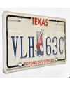 Amerikai rendszám Texas Statehood VLH 63C