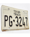 Amerikai rendszám Texas Truck PG-3247