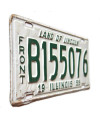 Amerikai rendszám Illinois 1956 Land of Lincoln B155076
