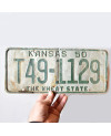 Amerikai rendszám Kansas 1950 The Wheat State T49-1129