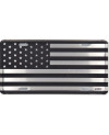 Amerikai rendszám US Flag BW