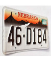 Amerikai rendszám Nebraska Chimney 46-D184