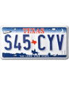 Amerikai rendszám Texas Horse S45 CYV