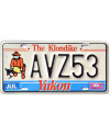 Kanadai rendszám Yukon 1999 The Klondike AVZ53