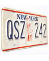 Amerikai rendszám New York Liberty QSZ 242