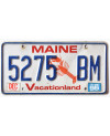 Amerikai rendszám Maine Lobster 5275 BM