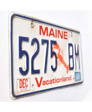 Amerikai rendszám Maine Lobster 5275 BM