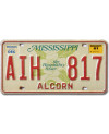 Amerikai rendszám Mississippi Alcorn Hospitality AIH 817