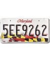 Amerikai rendszám Maryland Flag 5EE9262