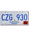 Kanadai rendszám Newfoundland Labrador CZG 930