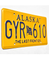 Amerikai rendszám Alaska Last Frontier GYR 610