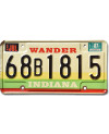 Amerikai rendszám Indiana 1987 Wander 68B1815