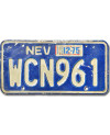 Amerikai rendszám Nevada 1975 Blue WCN961