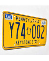 Amerikai rendszám Pennsylvania 1982 Keystone Y74 002