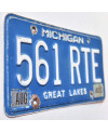 Amerikai rendszám Michigan Great Lakes 561 RTE