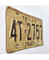 Amerikai rendszám Texas 1971 Truck 4T.2757