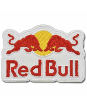 Folt Red Bull White 8 cm x 5 cm