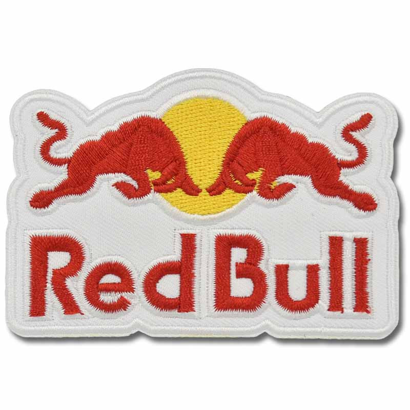Folt Red Bull White 8 cm x 5 cm