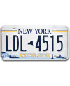 Amerikai rendszám New York Excelsior LDL 4515
