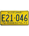 Amerikai rendszám Minnesota 1972 Truck E21-046