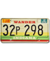 Amerikai rendszám Indiana 1987 Wander 32P298