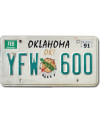 Amerikai rendszám Oklahoma OK