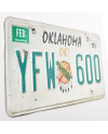 Amerikai rendszám Oklahoma OK