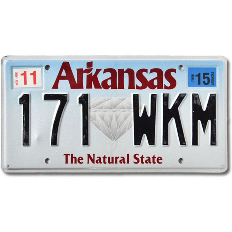 Amerikai rendszám Arkansas Diamond