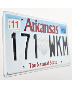 Amerikai rendszám Arkansas Diamond