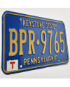 Amerikai rendszám Pennsylvania Keystone BPR-9765