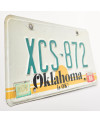 Amerikai rendszám Oklahoma is OK XCS-872
