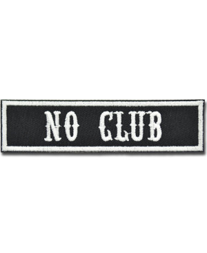Folt No Club 10 cm x 2,5 cm