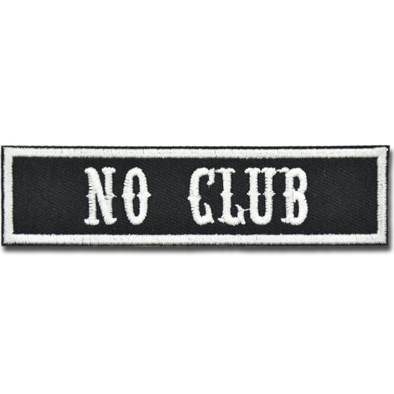 Folt No Club 10 cm x 2,5 cm
