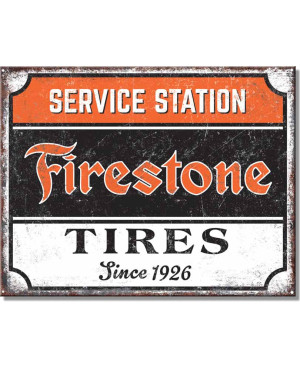 Fém tábla Firestone Service 40 cm x 32 cm