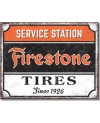 Fém tábla Firestone Service 40 cm x 32 cm