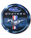 Fém tábla Ford Mustang Blue 30 cm